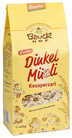 Bauckhof Dinkelmüzli Knusperzart 425g