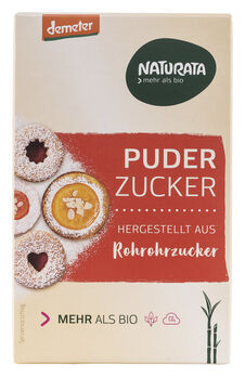 Naturata Puderzucker aus Rohrohrzucker demeter 125g