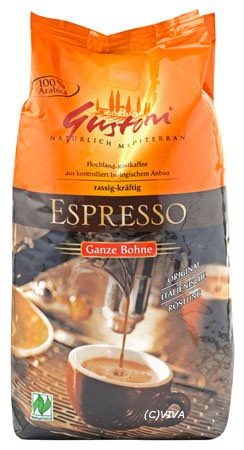 Gustoni Kaffee Espresso Ganze Bohne 1kg