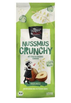 Rosengarten HaferRosi Nussmus-Crunchy Haselnuss 350g