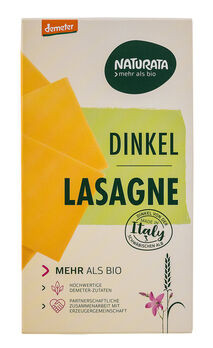 Naturata Dinkel Lasagne hell, demeter 250g