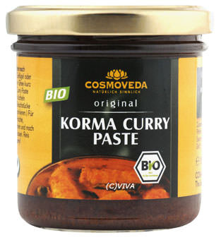 Cosmoveda Korma Curry Paste 160g