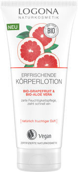 LOGONA Erfrischende Körperlotion Bio Granatapfel & Bio-Aloe Vera 200ml