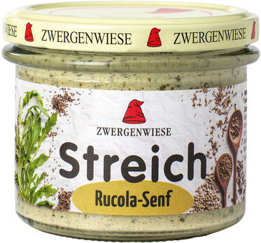 Zwergenwiese Streich Rucola-Senf 180g