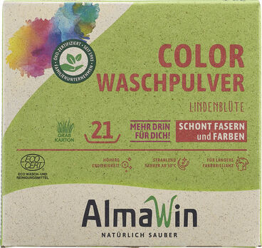 AlmaWin COLOR Waschmittel Lindenblüte 1kg