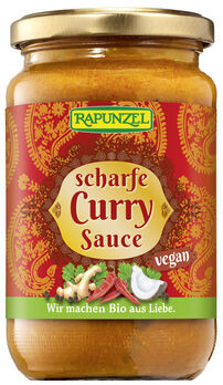 Rapunzel Curry-Sauce scharf 330ml