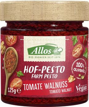 Allos Hof Pesto Tomate Walnuss 125g
