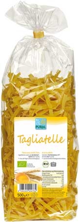 Pural Hartweizen Tagliatelle mit Ei demeter 500g