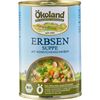 Ökoland Erbsensuppe Erbsentopf 400ml