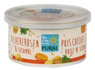 Pural Brotaufstrich Kichererbsen 125g