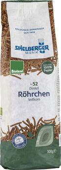Spielberger Dinkel Vollkorn Röhrchen Bioland Nudeln 500g
