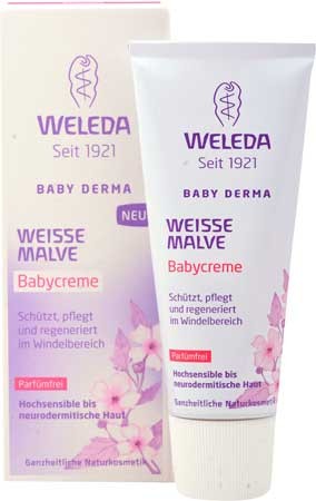 Weleda Weiße Malve Babycreme Baby Derma 50ml