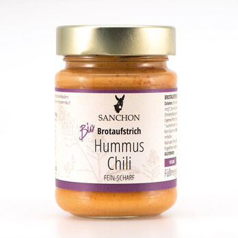 Sanchon Brotaufstrich Hummus Chili 180g/A