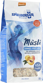 Spielberger Dinkel-Früchte-Müsli demeter 500g/A