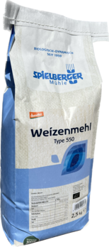 Spielberger Weizenmehl 550, Demeter 2,5kg