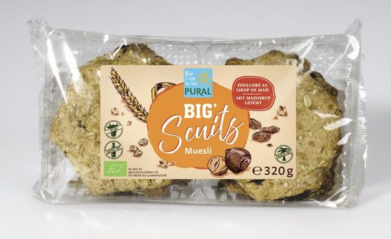 Pural Big Scuits Müsli 320g