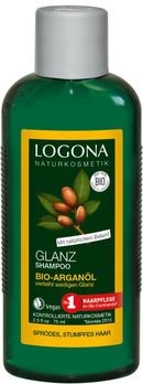 LOGONA Glanz Shampoo Bio-Arganöl Kleingröße 75ml