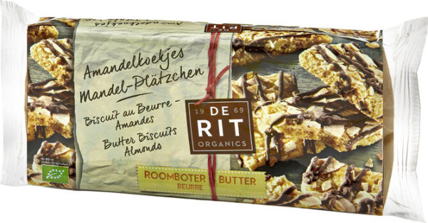 De Rit Mandel-Plätzchen Bio 150g