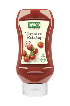 Byodo Tomaten Ketchup, 80% Tomate, PET-Flasche 300ml