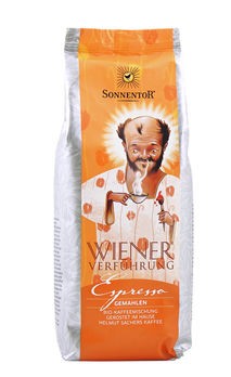 Sonnentor Wiener Verführung Espresso, gemahlen 500g