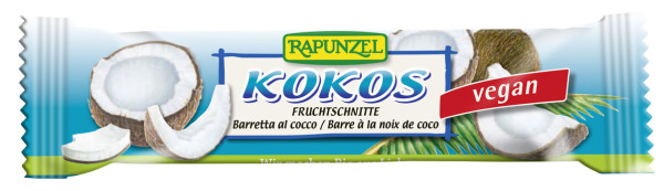 Rapunzel Fruchtschnitte Kokos 40g