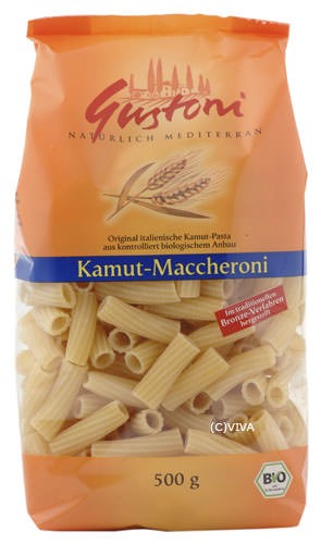 Gustoni Kamut Maccheroni bronze hell 500g