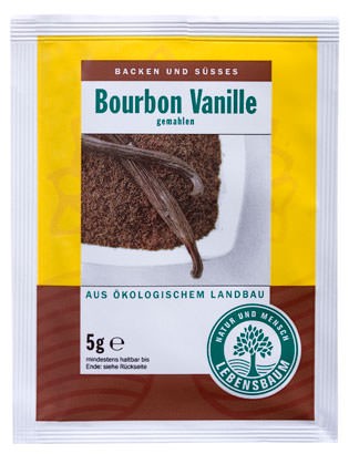 Lebensbaum Bourbon-Vanille gemahlen 5g