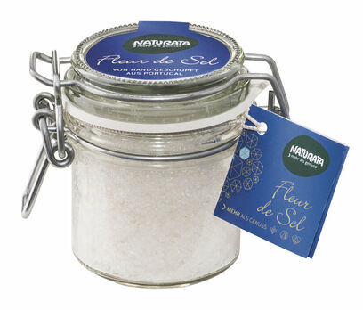 Naturata Fleur de Sel handgeschöpft, im Glas 75g