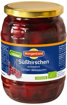 MorgenLand Süßkirschen entsteint 700g