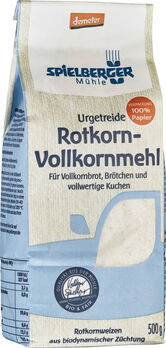 Spielberger Rotkorn-Vollkornmehl demeter 500g