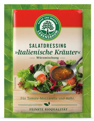 Lebensbaum Salatdressing Italienische Kräuter Gewürzmischung (3x5g)