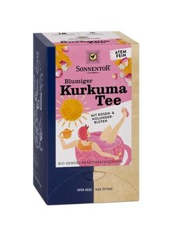 Sonnentor Blumiger Kurkuma Tee 36g