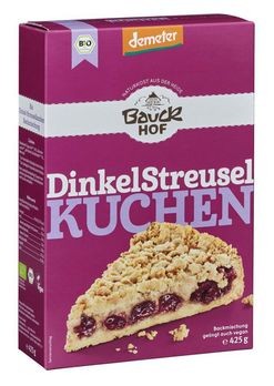 Bauckhof Dinkel-Streuselkuchen Backmischung demeter 425g