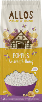 Allos Amaranth Honig-Poppies 300g