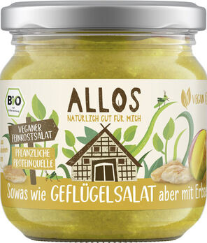 Allos Veganer Feinkostsalat Geflügel 165g