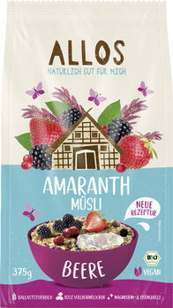 Allos Amaranth Beeren Müsli 375g