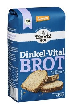 Bauckhof Demeter Dinkel Vitalbrot Backmischung demeter 500g