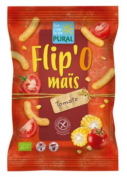 Pural Flip'O maïs Tomate Maisflips glutenfrei 100g