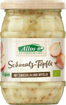 Allos Schmalz-Töpfle mit Zwiebeln und Äpfeln 250g