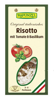 Rapunzel Risotto mit Tomate & Basilikum 250g