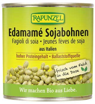 Rapunzel Sojabohnen Edamamé, in der Dose 200g