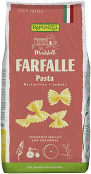 Rapunzel Farfalle Semola (Schmetterlingsnudeln) 500g