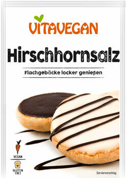 Biovegan Hirschhornsalz konventionell 20g/A