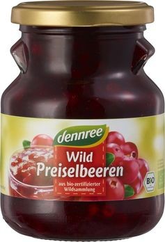 dennree Preiselbeeren 400g