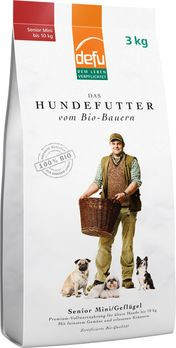 Defu Hundefutter Senior Mini 3kg