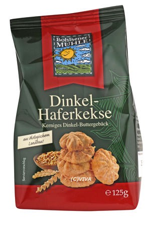 Bohlsener Mühle Dinkel-Hafer-Kekse 125g