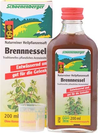 Schoenenberger Brennessel Pflanzensaft 200ml