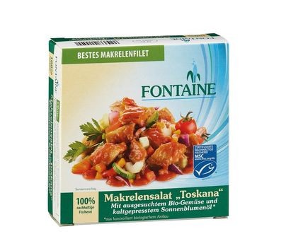 Fontaine Makrelen-Salat Toskana 200g