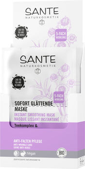 SANTE Sofort glättende Maske Teekomplex & Parakresse 2x4ml