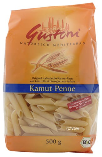 Gustoni Kamut Penne bronze hell 500g